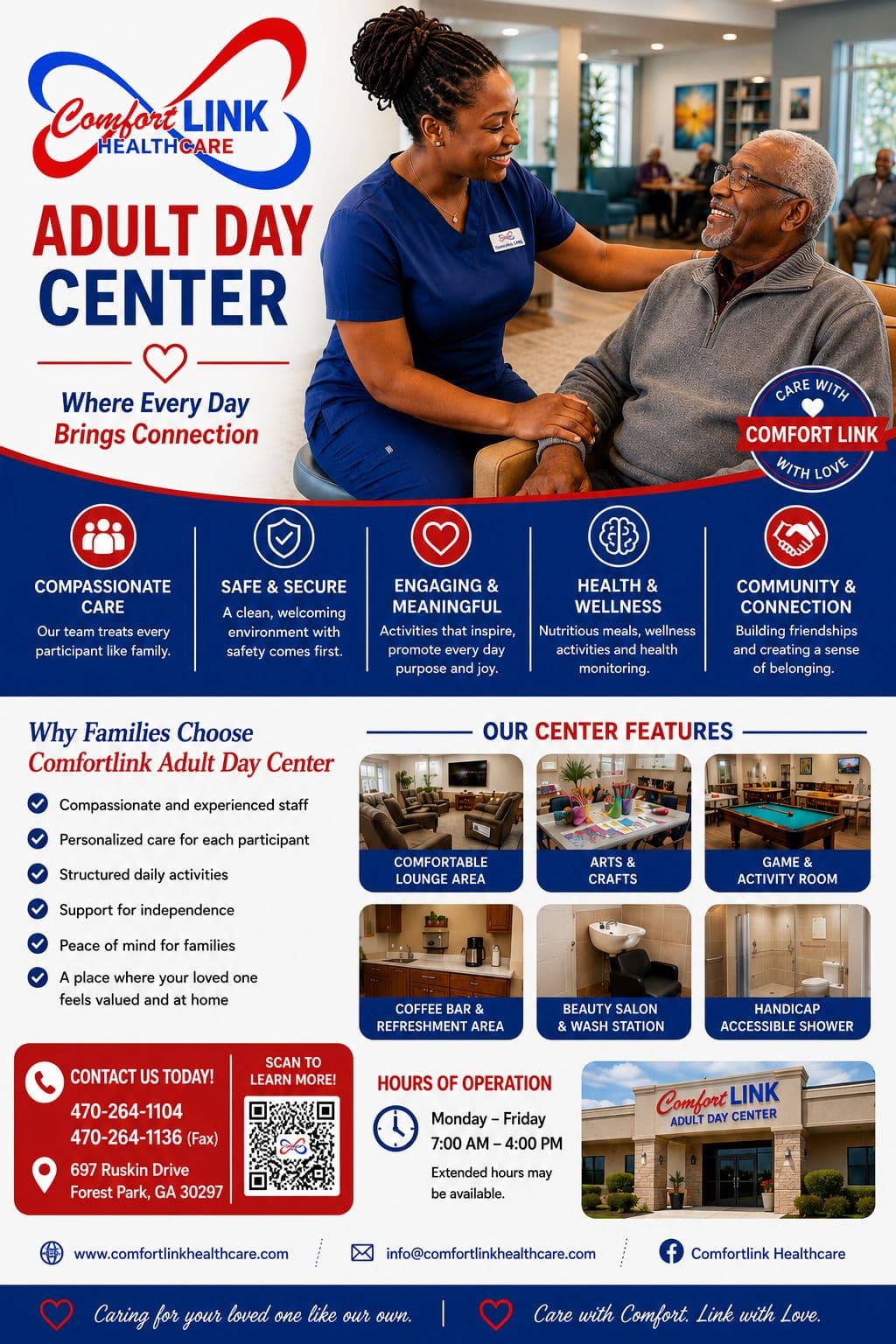 Adult Day Center flyer